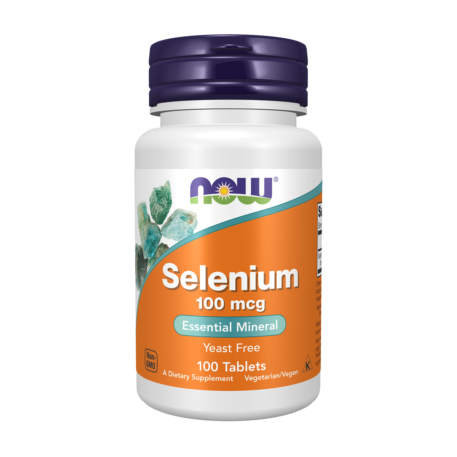 Селен Now Foods Selenium 100 мкг, 100 таблеток